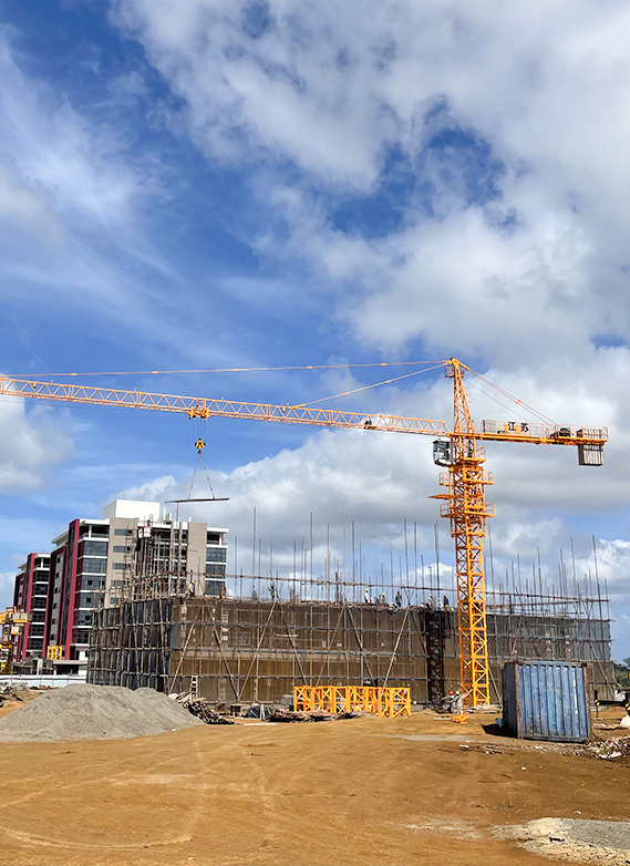 Projekt QTZ50 (5010) Toronydaru Mauritiusban